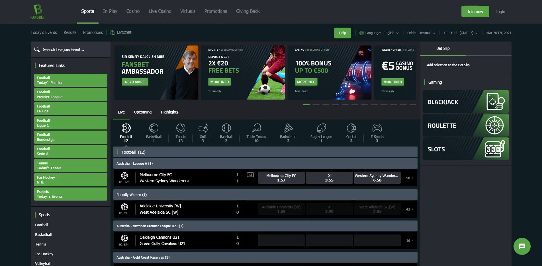 FansBet Review