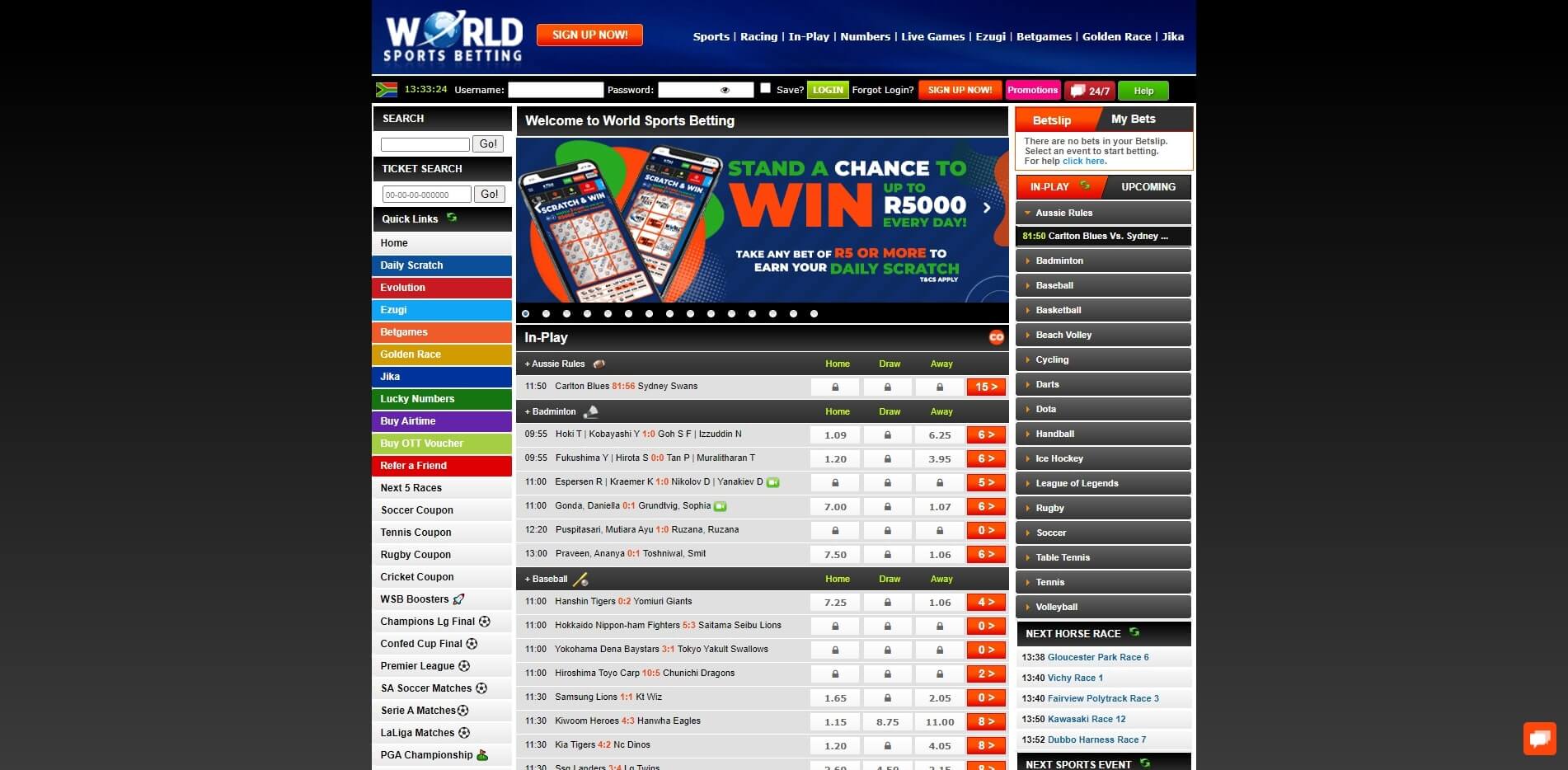 World Sports Betting Review