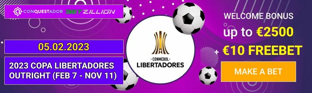 2023 Copa Libertadores Betting Bonus