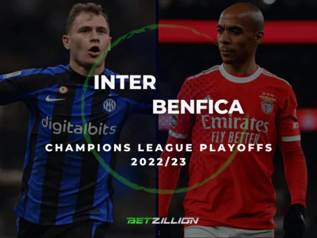 Inter Vs Benfica Ucl 22 23 Playoffs