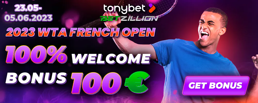 ATP French Open 2023 Betting Bonus