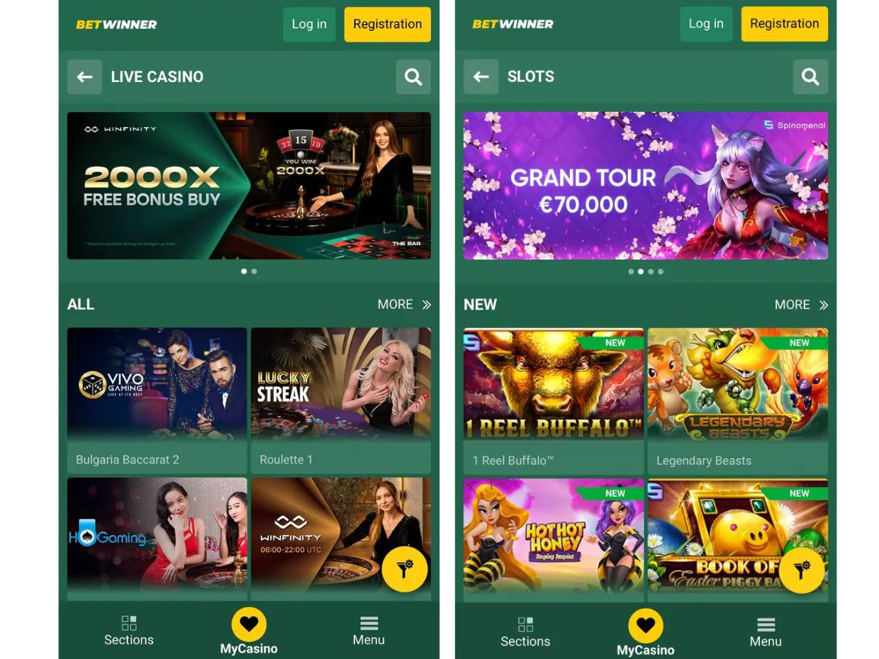 BetWinner App Casino
