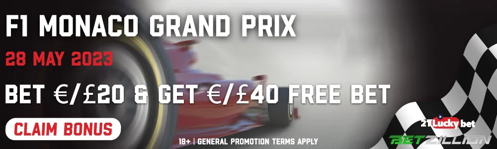 F1 Monaco 2023 GP Betting Bonus