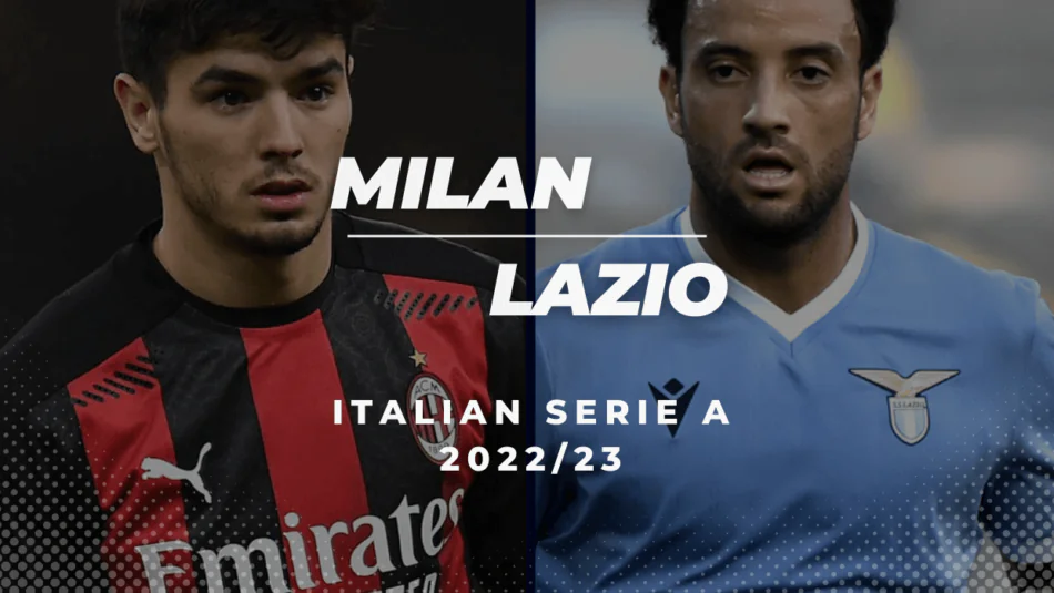 Milan Vs Lazio Serie A 22