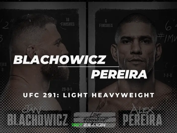 UFC 291: Jan Blachowicz vs Alex Pereira Betting Preview & Promo Offer by Roobet