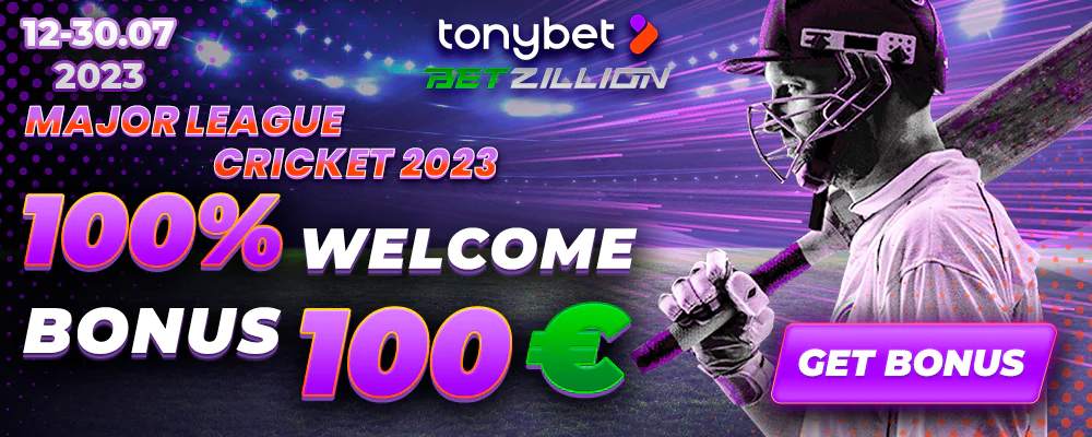 Major League Cricket 2023 Betting Bonus
