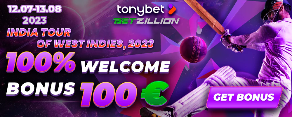 West Indies vs India 2023 Cricket Betting Bonus