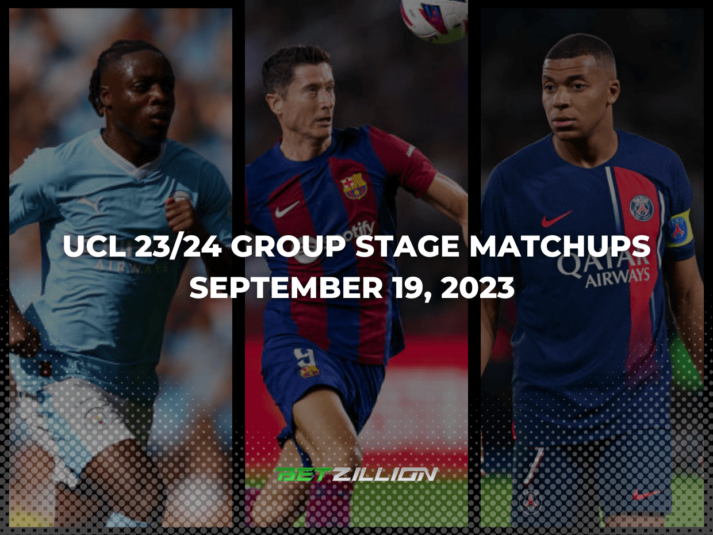 23/24 UCL Group Stage Predictions for September 19 Matchups