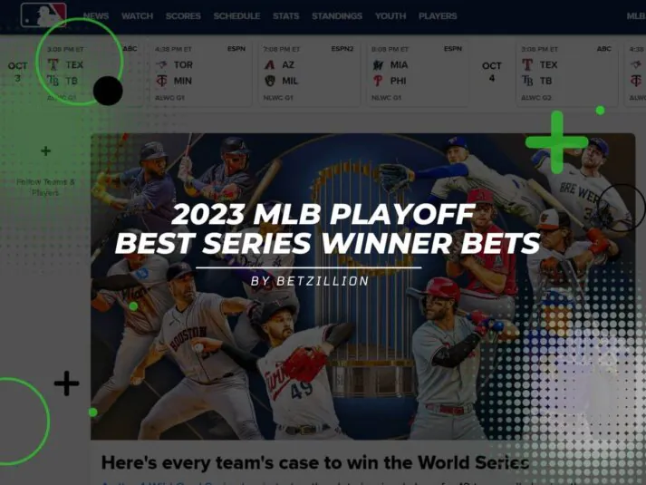Best Series Winner Bets for the 2023 MLB Wild Card Round