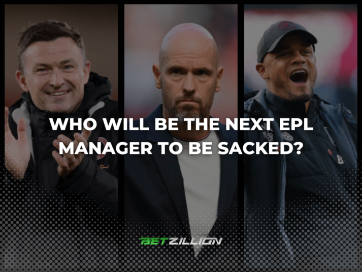 Odds for the Next Premier League Manager to Be Sacked