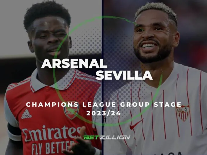 UCL 23/24 Group B, Arsenal vs Sevilla Betting Tips & Predictions