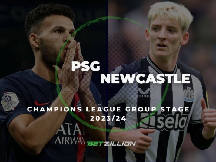 UCL 23/24, PSG Vs. Newcastle Betting Tips & Predictions