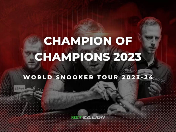 2023 Champion of Champions Snooker Betting Tips & Predictions