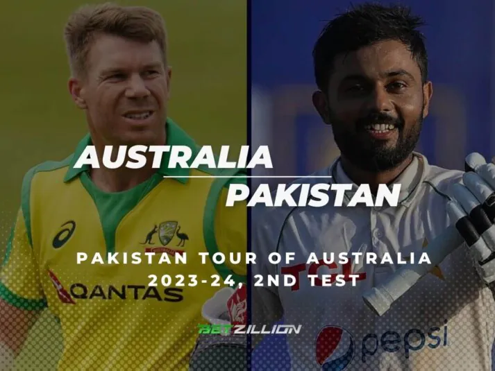 Australia vs Pakistan 2nd Test Betting Predictions & Tips