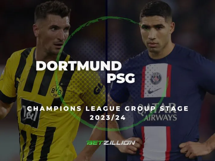 UCL 23/24 Group F, Dortmund vs PSG Betting Tips & Predictions