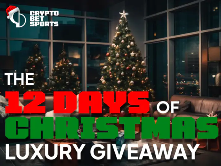 The 12 Days of Christmas Luxury Giveaway by CryptoBetSports: Details of the Promo