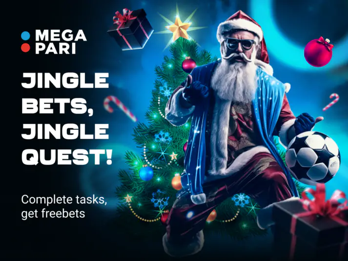 “Jingle Bets, Jingle Quests” Promo by Megapari