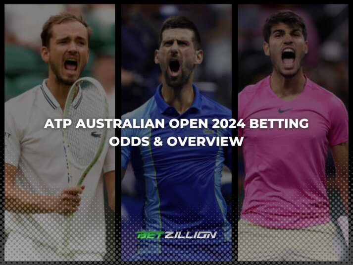 Betting Odds for the 2024 ATP Australian Open Tennis Tournament