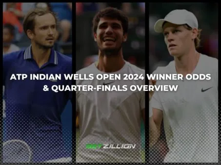 ATP Indian Wells 2024 Outright Winner Updated Odds Quarter Finals Overview